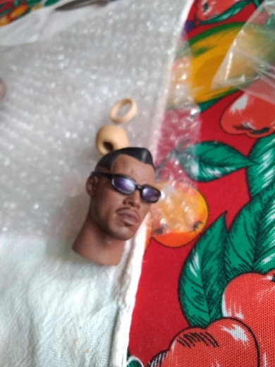 Модель головы Wesley Snipes в масштабе 1/6 игрушки с солнцезащитными очками подходит для