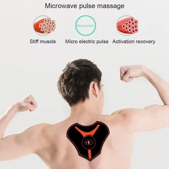 

Electric Neck Back Cervical Massager Muscle Stimulator Pain Relief Gift for Women Men FOU99