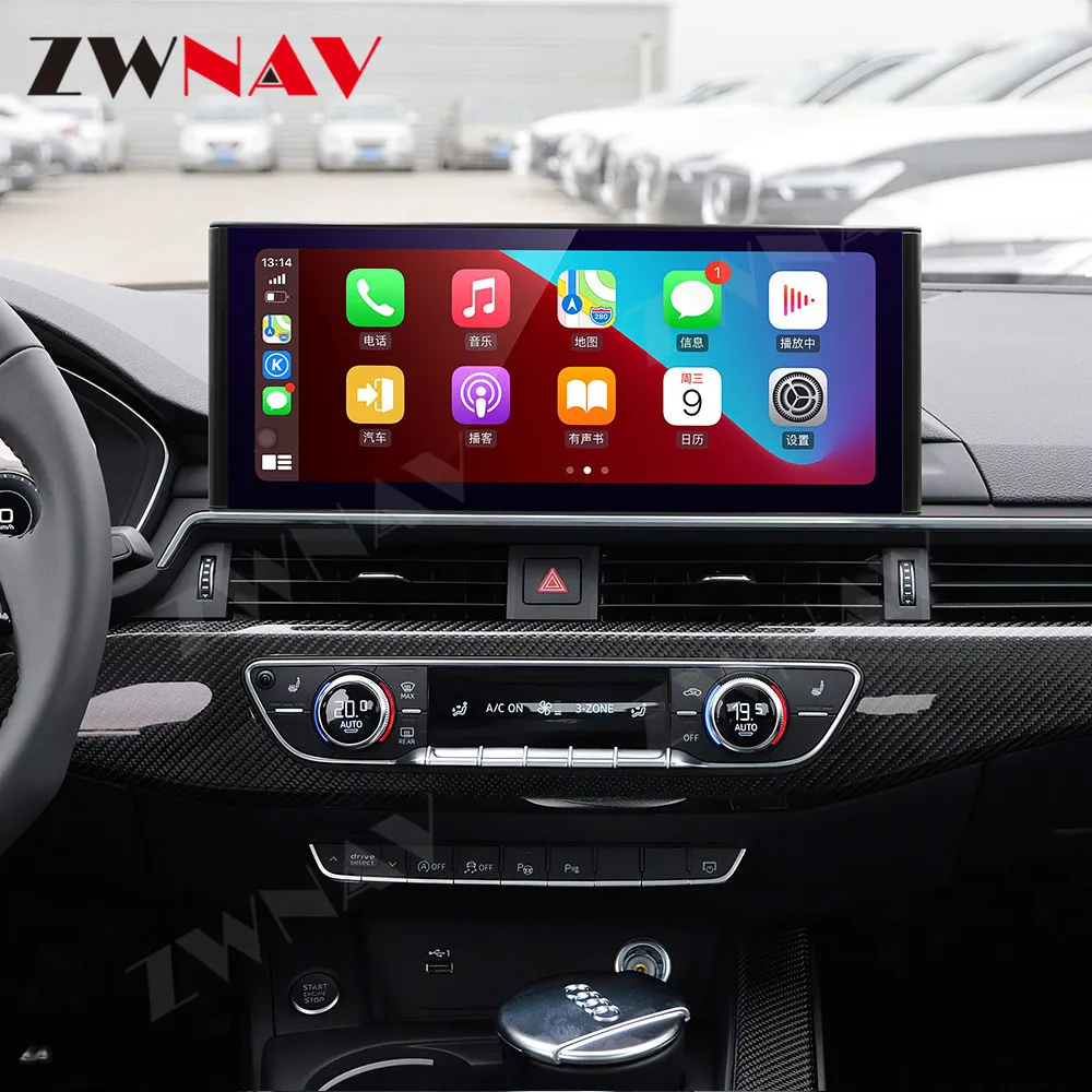 

8-core Android 11 IPS Screen For Audi A4L A5 2017 2018 2019 Car Radio GPS Navig multimedia Player Head Unit Built-in CarPlay 4G