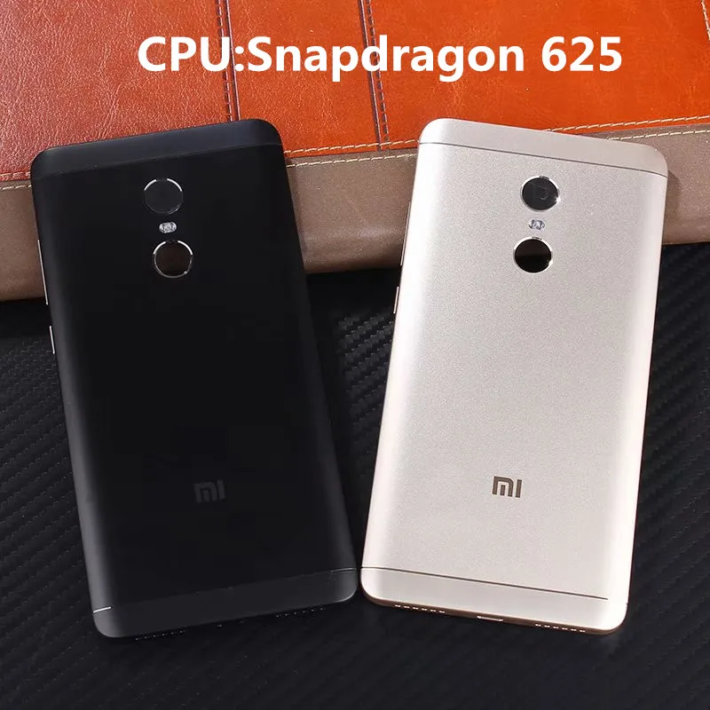 Note4X чехол для Xiami Redmi Note 4 Global/Note 4X корпус металлический аккумулятор смартфон задняя крышка Замена