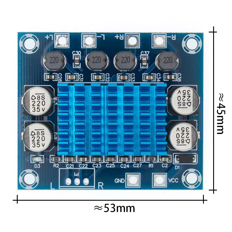 

10PCS TPA3110 XH-A232 30W+30W 2.0 Channel Digital Stereo Audio Power Amplifier Board DC 8-26V 3A