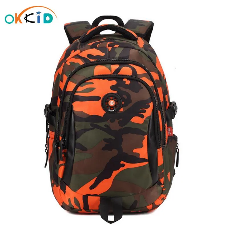 boys camouflage backpack