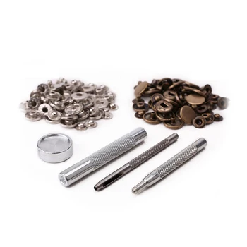 

Professional Belt Punching Tools Round Steel Punch Durable Hole Punch Tools for Leather Watch Band Gasket Belt Shoe