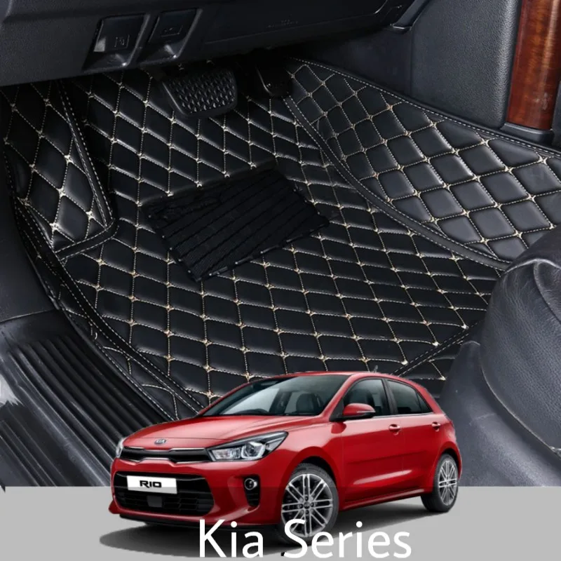 3D Auto Vloermatten Voor Kia Soul 2017 Ii Zamer Lederen Floor Mat Mode Auto Interieur Tapijt Mat Gemaakt In irkutsk Custom