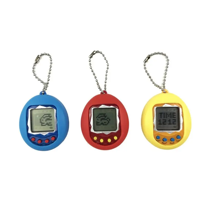 168 Домашние животные в одном ностальгические 90S Виртуальная игрушка для домашних животных Электронные игрушки для кибер домашних животных брелоки часы детские рождественские подарки