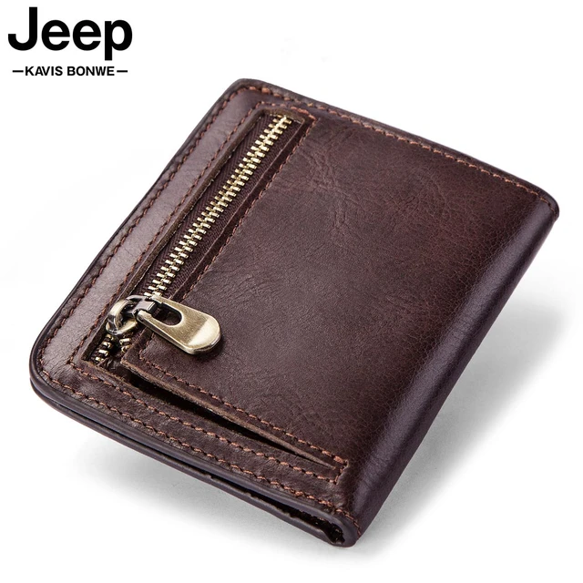 Fashion Vintage Genuine Leather Wallet men Wallet Leather men purse  vertical short money bag male wallet c… | Leather man purse, Leather wallet,  Leather wallet mens