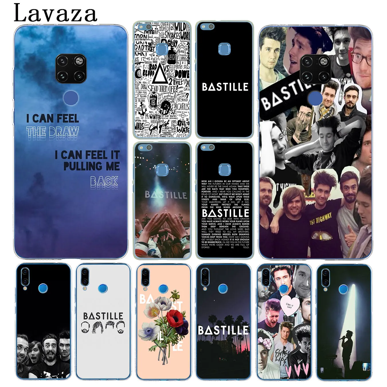 Жесткий чехол для телефона Lavaza bastillle Huawei Mate 30 10 20 Pro Lite Y6 Prime Nova 5I 4 3i 3 2i 2