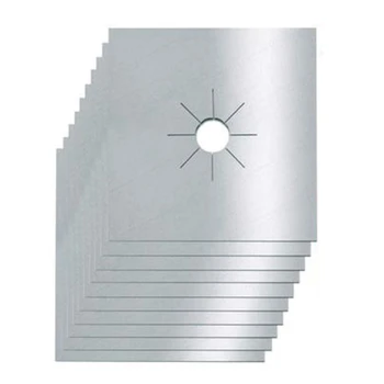 

12Pcs High Temperature Resistant PTFE Stove Pads, Gas Stove Tops, Washable, Oil Proof Stove Pad Cleaning Pads