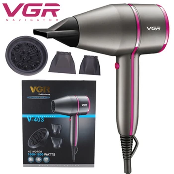 

VGR Electric Hair Dryer Professional Anion Quick Dry Hot And Cold Air Hairdressing Barber Salon Tools hair styling