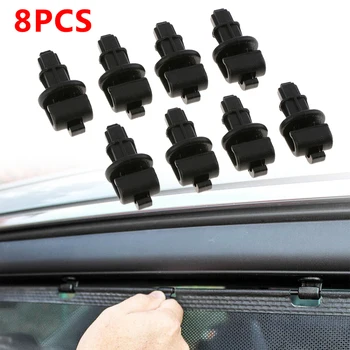 

Clip Sun Shade Hooks For Honda Odyssey 2005-2010 Plastic Black Durable
