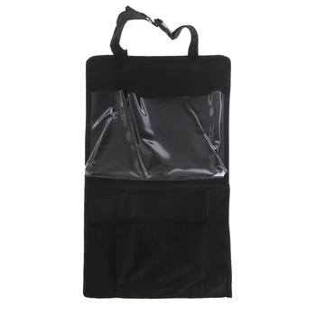 

Car Seat Back Storage Bag Children Travel Essential Ipad Tablet Kick Mat