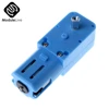 1:90 Motor Full Semi Half Metal Gear Robot Intelligent Vehicle Speed Reducer 3V-6V TT motor Single shaft Blue Case ► Photo 2/6