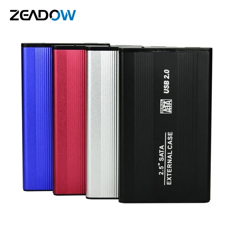 Алюминиевый корпус для внешнего жесткого диска 2 5 дюйма USB 0 на SATA HDD чехол SSD бокс