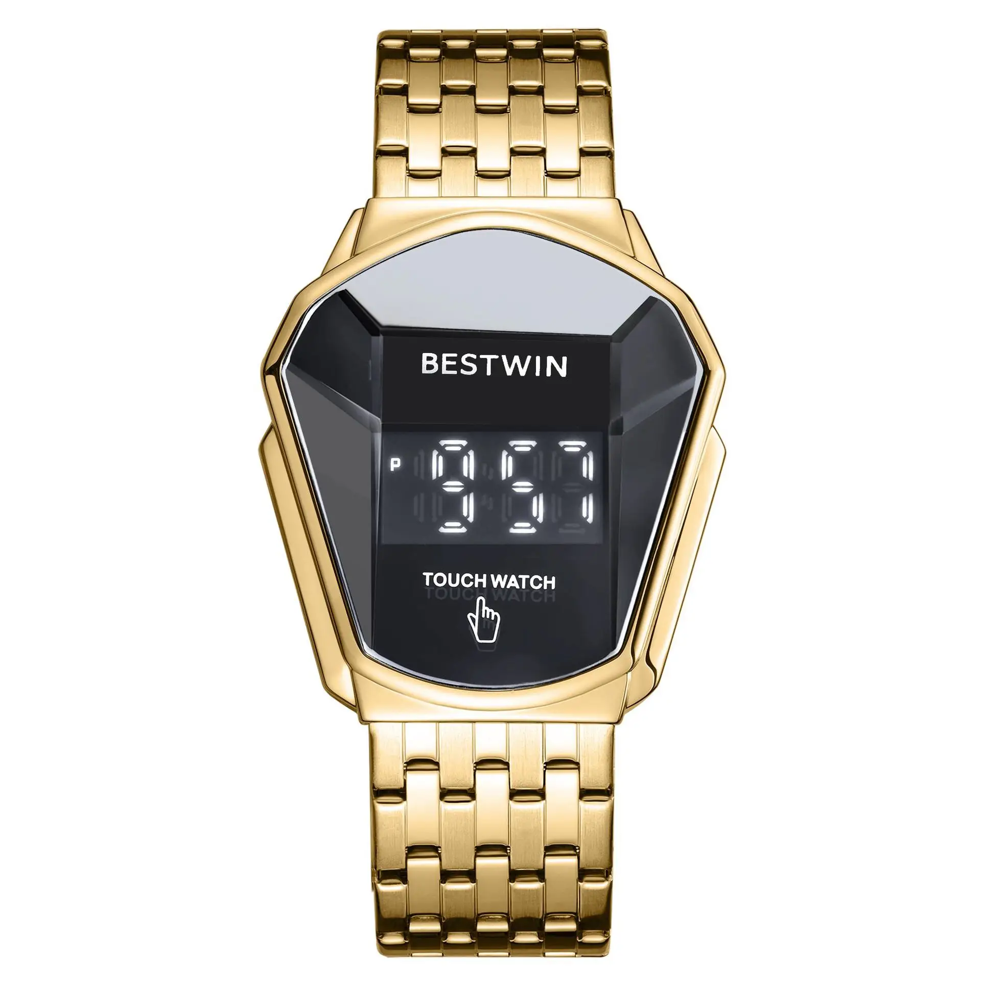 Bestwin Fashion Brand Watch Men's Relogio Masculino Digital Hot Sale Waterproof Led Touch Screen Electronic Watch Montre Homme
