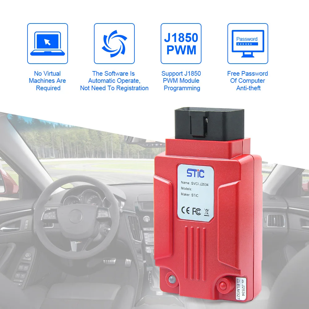SVCI J2534 For Ford Mazda Car Diagnostic Auto Tool IDS J2534 Forscan For Ford OBD 2 OBD2 Scanner Programming PK full VCMII VCM2 auto battery tester