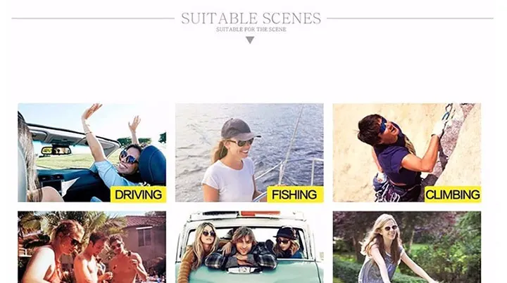 Oversized Rectangle Sunglasses For Women Retro Style Eyewear_voghion.com