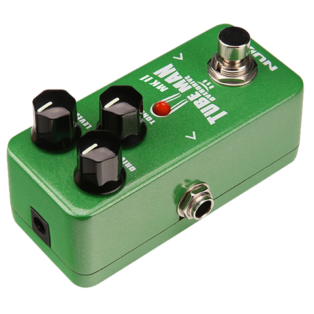 NUX NOD-2 Tube Man MKII Overdrive педаль для гитары аксессуары для бас-гитары FX True Bypass