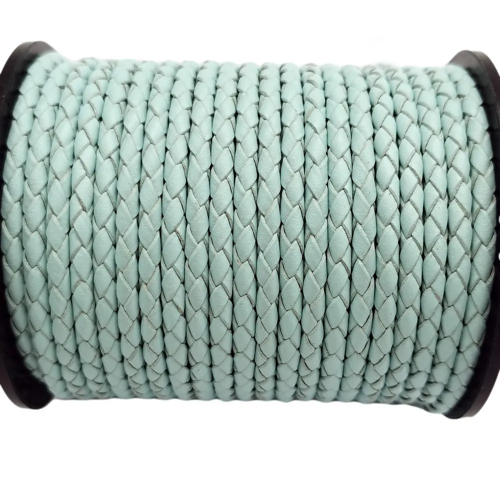 

Aaazee 3mm Braid Leather Cord for DIY Bracelet Art Craft