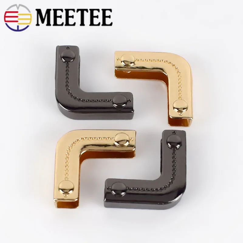 1020pcsMetalBagCornerHandbagsStrapCoverClaspProtectorCorners