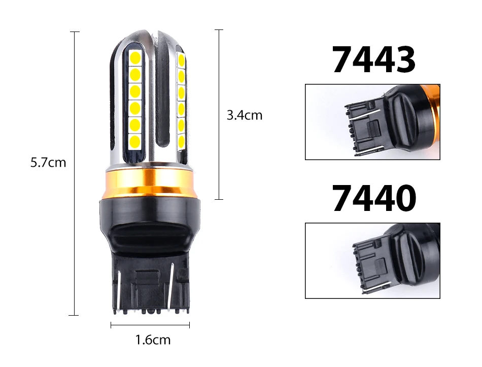 HLXG 24SMD 3030 1000LM H16 Светодиодная лампа h11 противотуманные лампы H8 Противотуманные фары H9 9005 HB3 9006 HB4 H7 3157 3156 7443 7440 1156 1157 H4