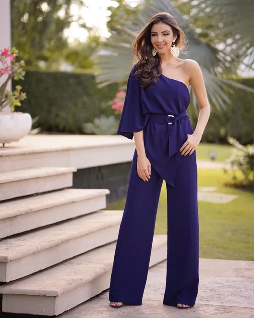 Wedding Guest Womens Evening Jumpsuit Alexia Admor Womens NWT
