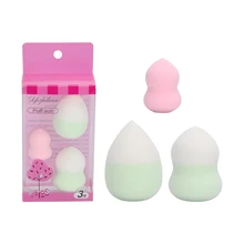3 шт./компл. губка пуховка для пудры Многофункциональный Красота набор яиц для массажа мягкий тональный крем косметика BB крем Профессиональный Красота инструменты