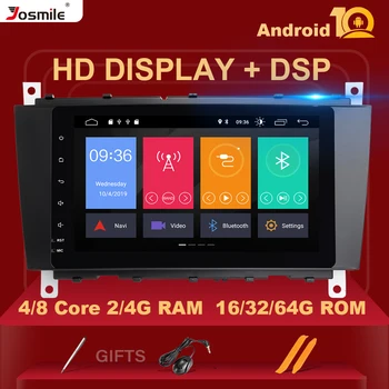 

DSP 4GB 64G 2Din Android 10 Car Radio GPS Navi For Mercedes/Benz W203 W209 W219 A-C Class CLS C180C200 Vito Viano Multimedia RDS