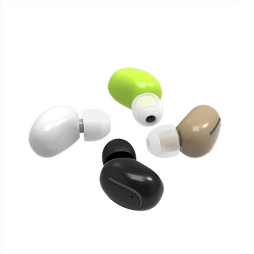 Q13 TWS Bluetooth Headset Mini Single Ear Wireless Stereo Earphone Headset Earphones BT5 0 Charging Box with Mic for Smartphones