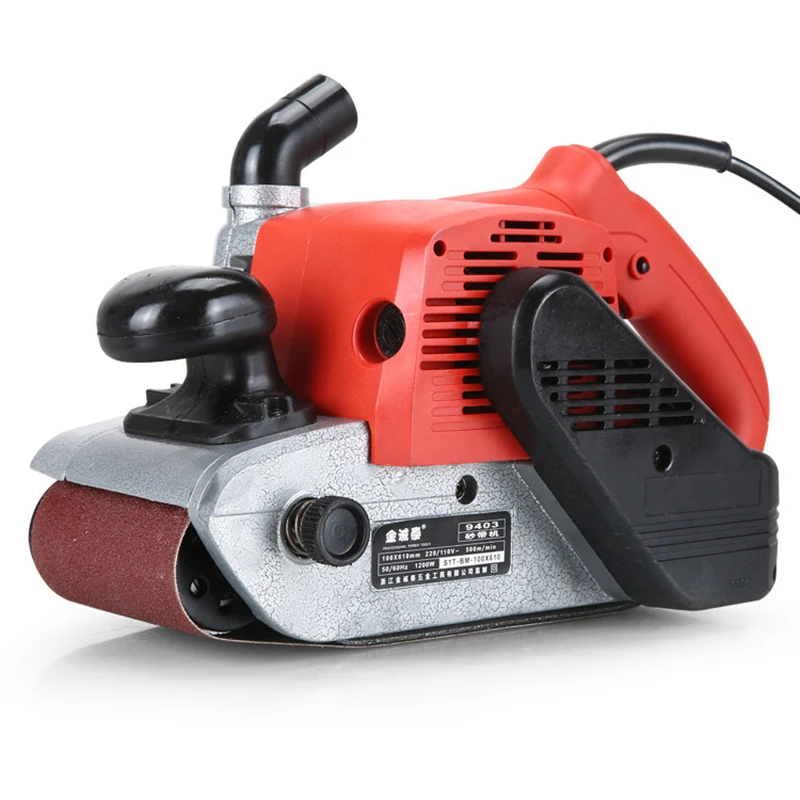 

Portable High Power Belt Machine Sanding Machine Multifunction Polisher Flat Polisher Woodworking Belt Sandpaper Machine