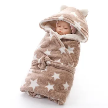 

Newborn Baby Blanket 100% Cotton Supersoft Blanket Star Pattern Multi-use Infant Stroller Cover Towel Baby Muslin Swaddle Wrap