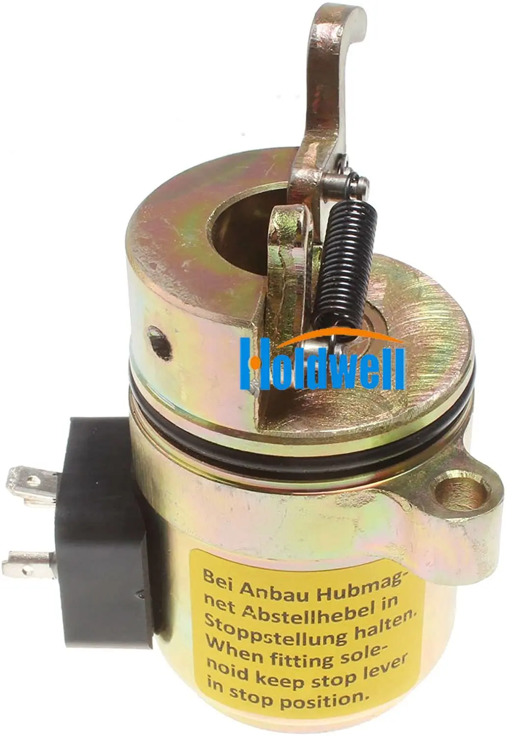 

Holdwell Shutoff Fuel Solenoid 6686715 for Bobcat 442 863 864 873 883 A220 A300 S250 T200