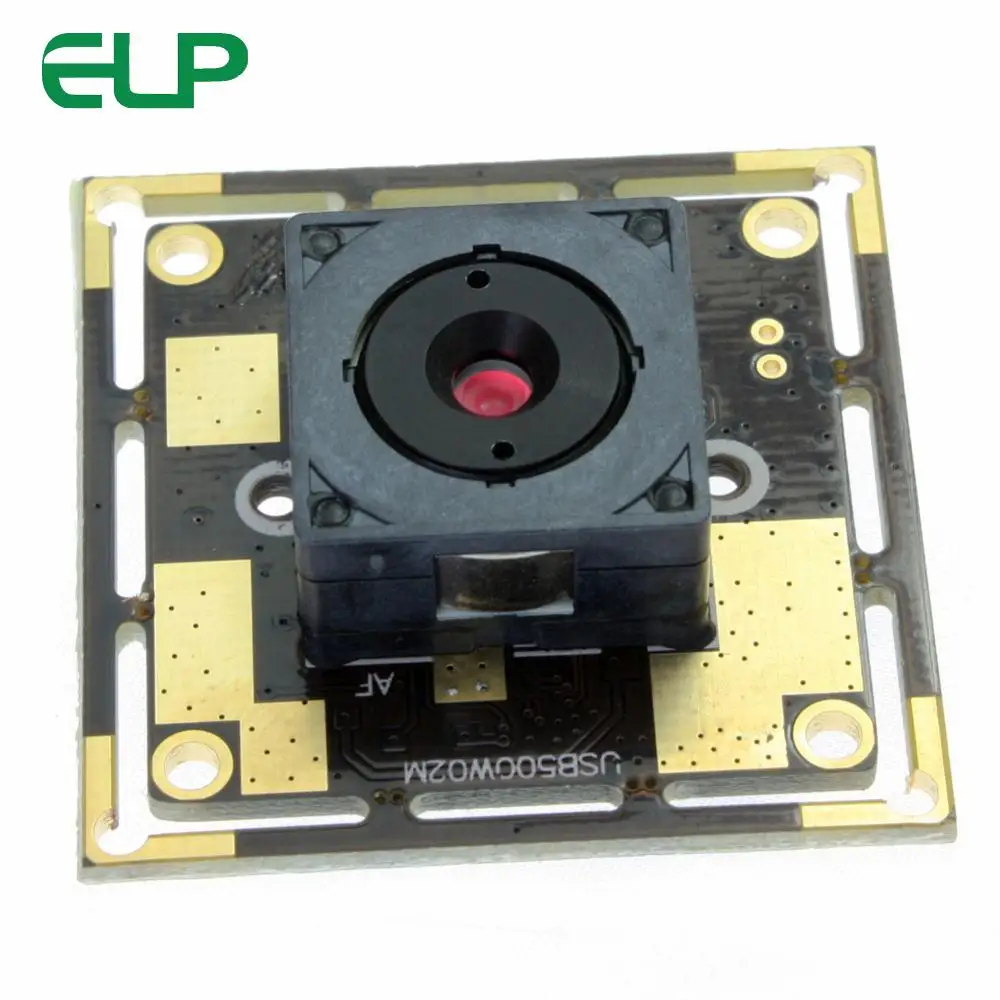ELP 5 мегапиксельная 2592X1944 MJPEG 30/45/60 градусов автофокусом CMOS OV5640 UVC USB2.0 камера с автофокусировкой модуль для сканирования документов