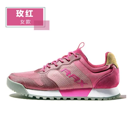 Rax для мужчин и женщин; прогулочная обувь; легкие дышащие повседневные кроссовки на шнуровке; спортивная обувь для альпинизма; прогулочная обувь; D0823 - Цвет: 1 for women