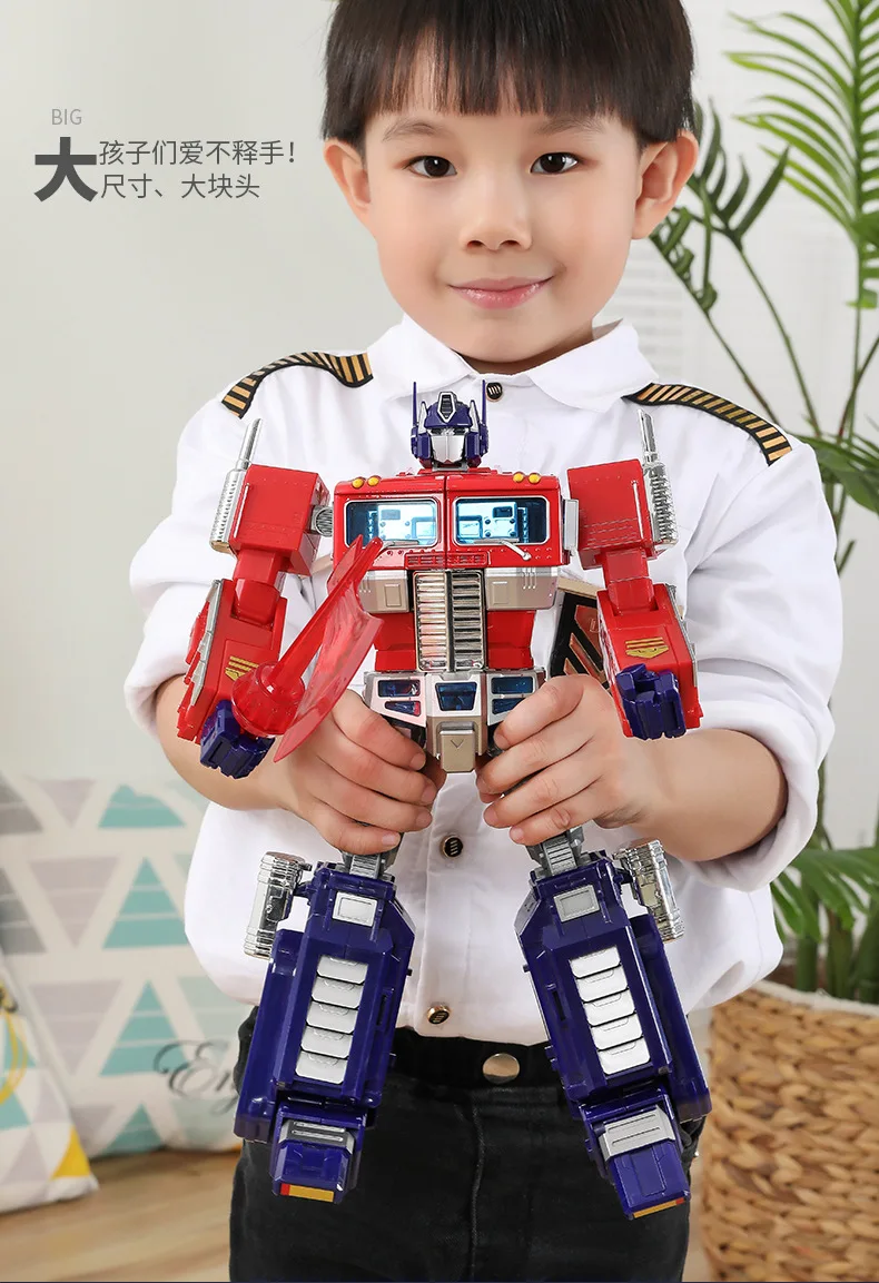 32 см металлическая модель трансформации G1 робот игрушка сплав mmp10 Commander Diecast Коллекция Фигурки для детей подарок