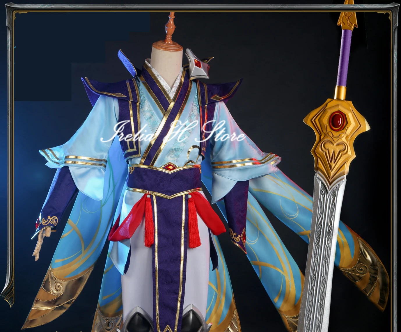Irelia H Store Talon LOL Cosplay Enduring Sword Costume custom made/size Halloween costumes | Тематическая одежда и