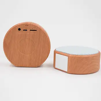 

Retro Wood Bluetooth Speaker Portable Outdoor Wireless Mini Computer Bluetooth Sound Box Support AUX TF Card for iPhone Android