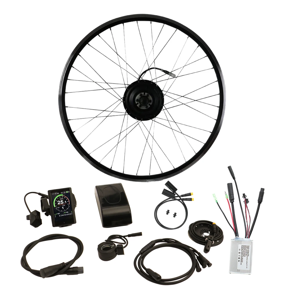 20Inch-28Inch Wheel E Bicycle Conversion Kit 36V250W Brushless Gear Front/Rear Screw Freewheel Hub Motor Street Use | Спорт и