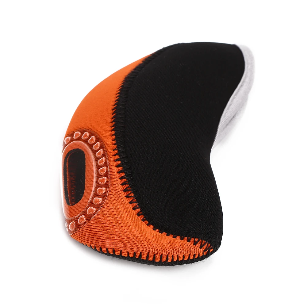

Club Iron Cover Movement Sports Equipment Golf Course Golf Head Cover Golf Club Cover Durable Portable 10pcs Neoprene Material