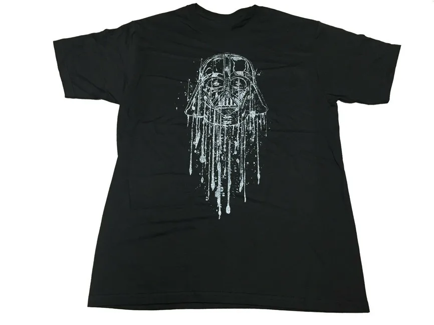 

Star Wars Darth Vader Graffiti Drip Authentic Licensed Men'S T Shirt Fashion Classic Style Tee Shirt