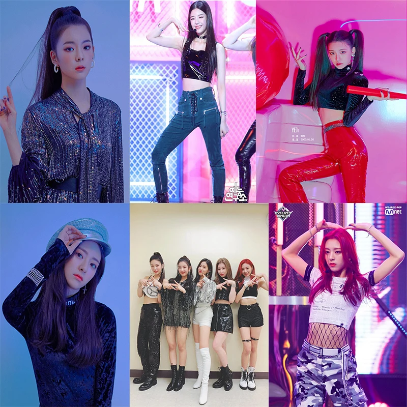 5D алмазная картина ITZY Hallyu постер Корейская певица Алмазная вышивка четкое