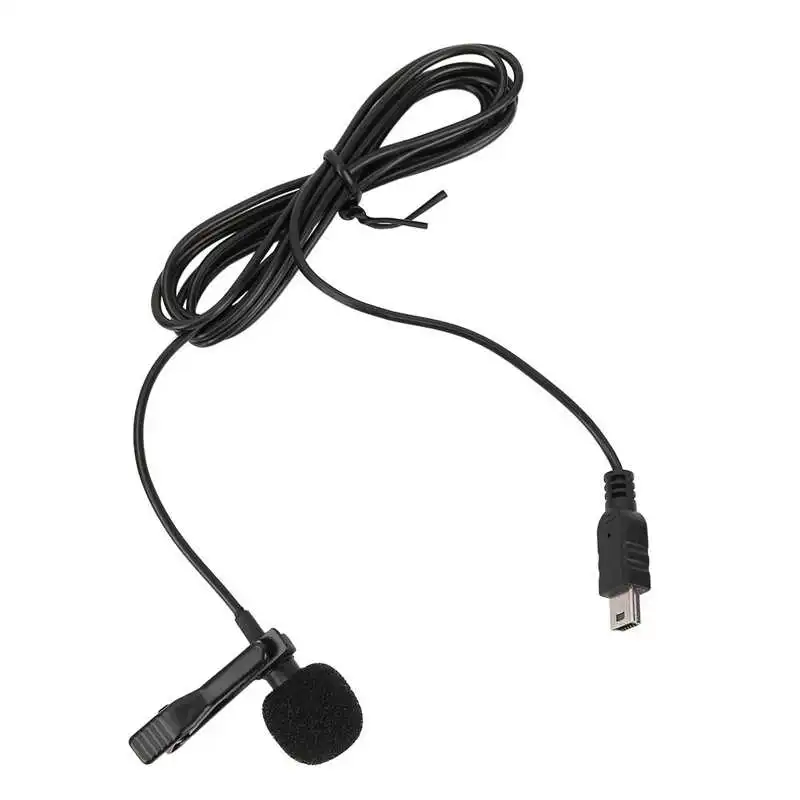 1 5 м проводной USB стерео внешний микрофон Профессиональный мини лацкан петличный