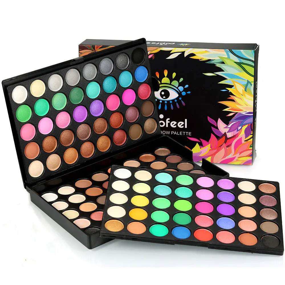 

Eyes Makeup Smoky Eyeshadow Palette Long-lasting Cosmetics Matte & Shimmer Eye Shadow Make up Color Shadows Kit Pigment Pallete