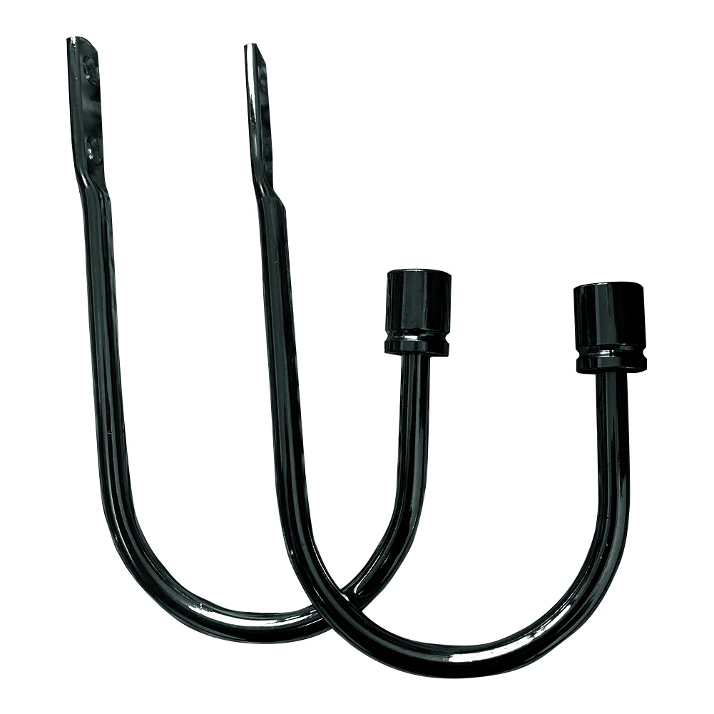 1 Pair Buckle Alloy Free Straps Decoration Bedroom Smooth Wall Mounted Nordic Style Curtain Hook Living Room U Shaped Restaurant