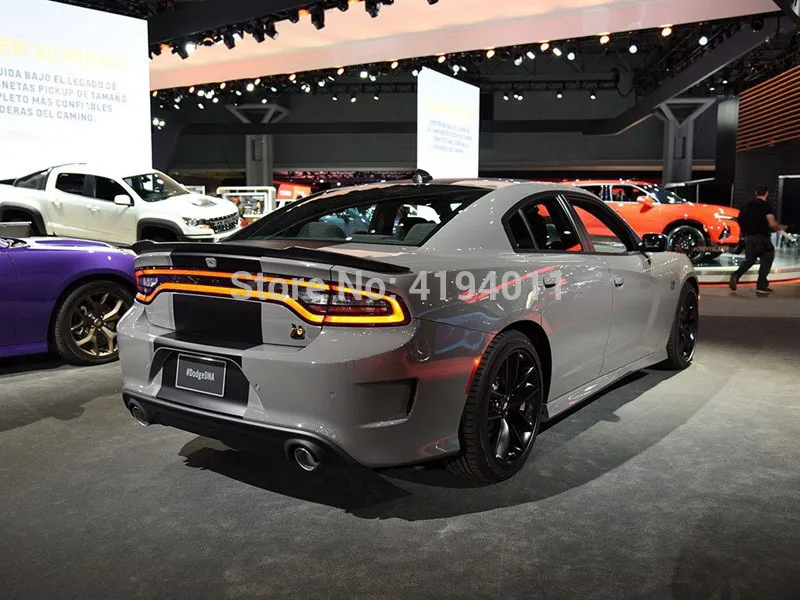 Спойлер задний Неокрашенный из АБС пластика для Dodge charger 2014 2015 2016 2017|Спойлеры и
