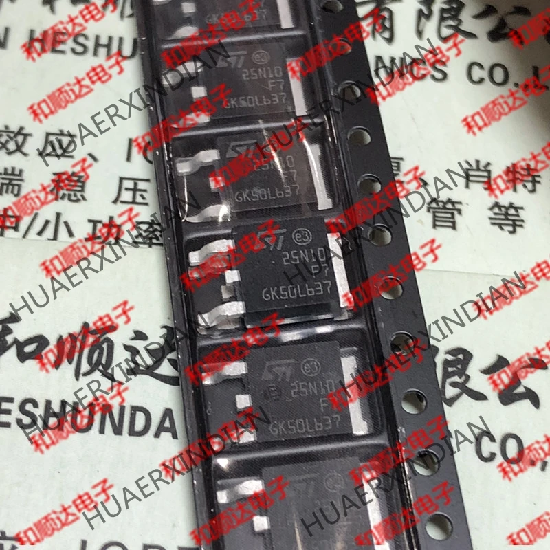 20 шт./лот 25N10F7 STD25N10F7-252 100V 25A на