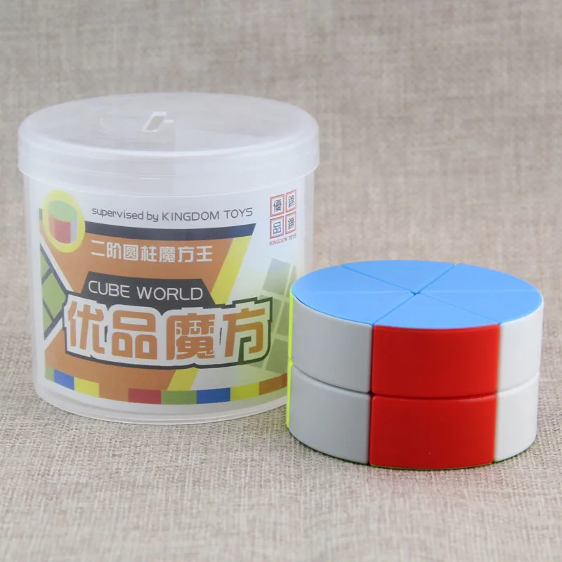 

Original High Quality JSYouPin Cylinder 2x2x2 Magic Cube 2x2 Speed Puzzle Christmas Gift Ideas Kids Toys For Children