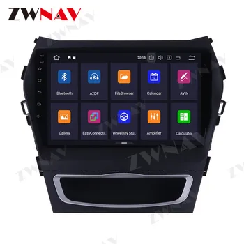 شراءZWNAV أندرويد 10 رئيس وحدة 9 بوصة IPS 2.5D شاشة تعمل باللمس ستيريو DSP التمهيد السريع لتحديد المواقع والملاحة لشركة هيونداي IX45 سانتا في 2013-2017