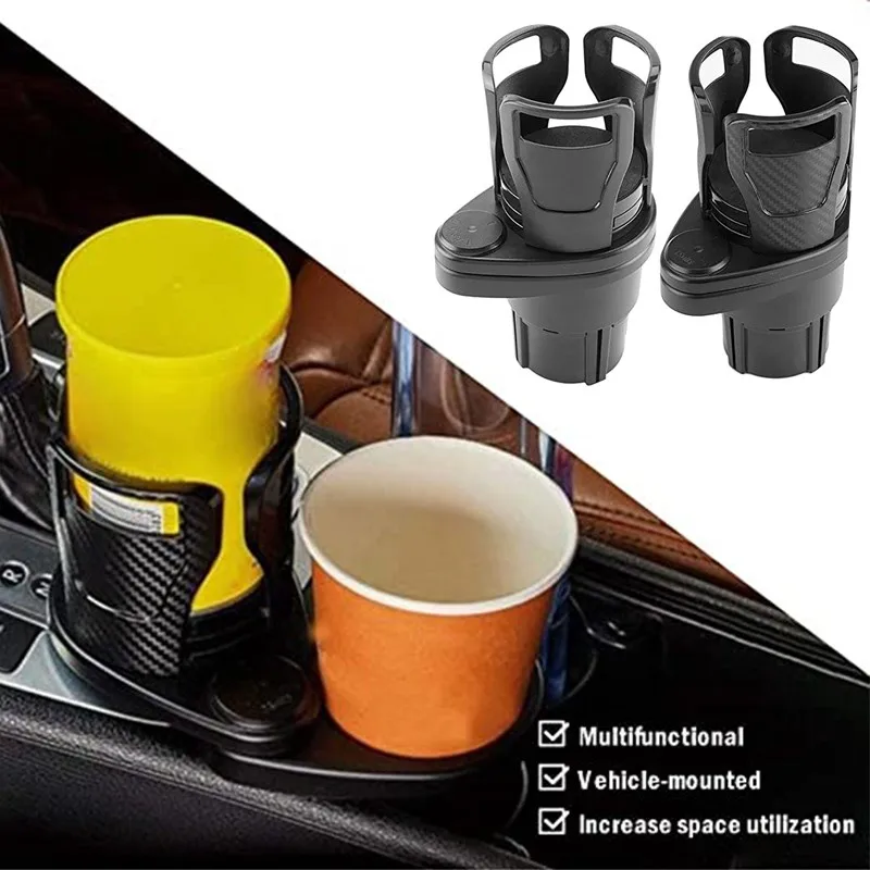 

Drinking Bottle Holder Stowing Tidying Foldable Cup Stand Bracket Car Styling Car Cup Holder Sunglasses Phone Organizer