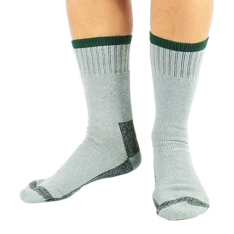 2 пары мужских серых носков для работы (толстые полностью махровые)|socks usa|work boot