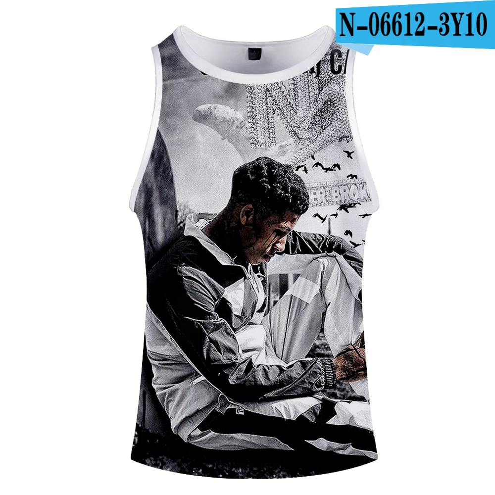 Новинка, YoungBoy Never Broke agre, топы на бретелях с 3D принтом для женщин и мужчин, летний крутой жилет без рукавов, лидер продаж, Повседневная Уличная одежда - Цвет: 2